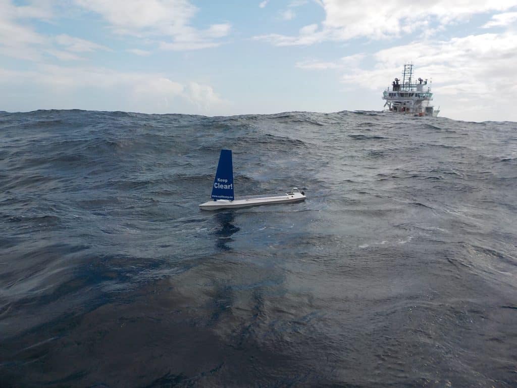 Sailbuoy Ekofisk Wave measurement sea-trial